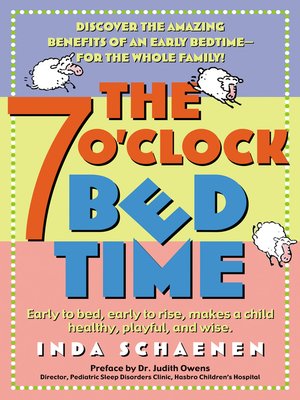 cover image of The 7 O'Clock Bedtime